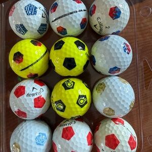 One Dozen used Golf Balls - choose Callaway, Srixon, Titleist, Taylormade, more